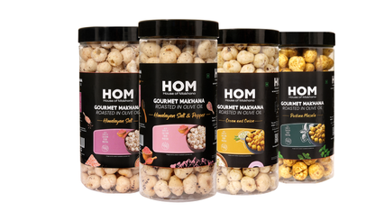 Raw Makhana - Pack of 5 – Healthy Roasted Makhana Snack