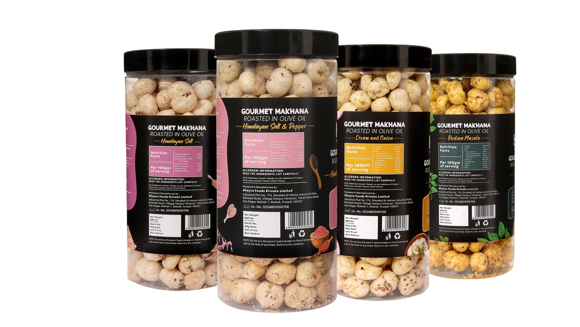 Raw Makhana - Pack of 5 – Healthy Roasted Makhana Snack