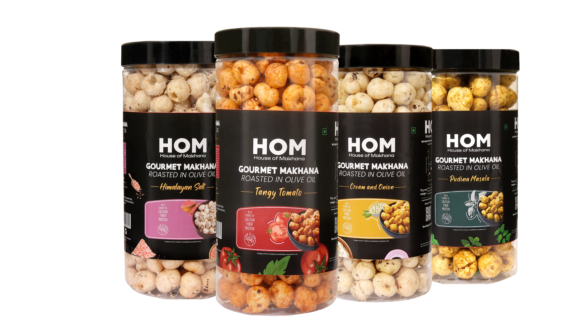 Raw Makhana - Pack of 5 – Healthy Roasted Makhana Snack