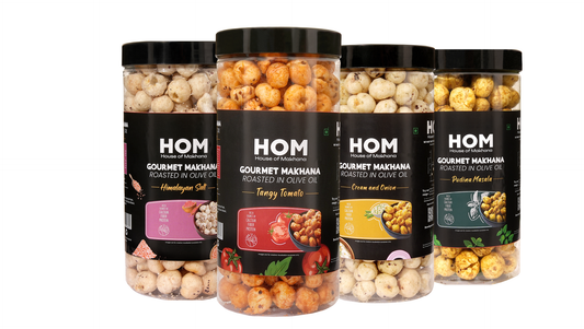 Raw Makhana - Pack of 5 – Healthy Roasted Makhana Snack