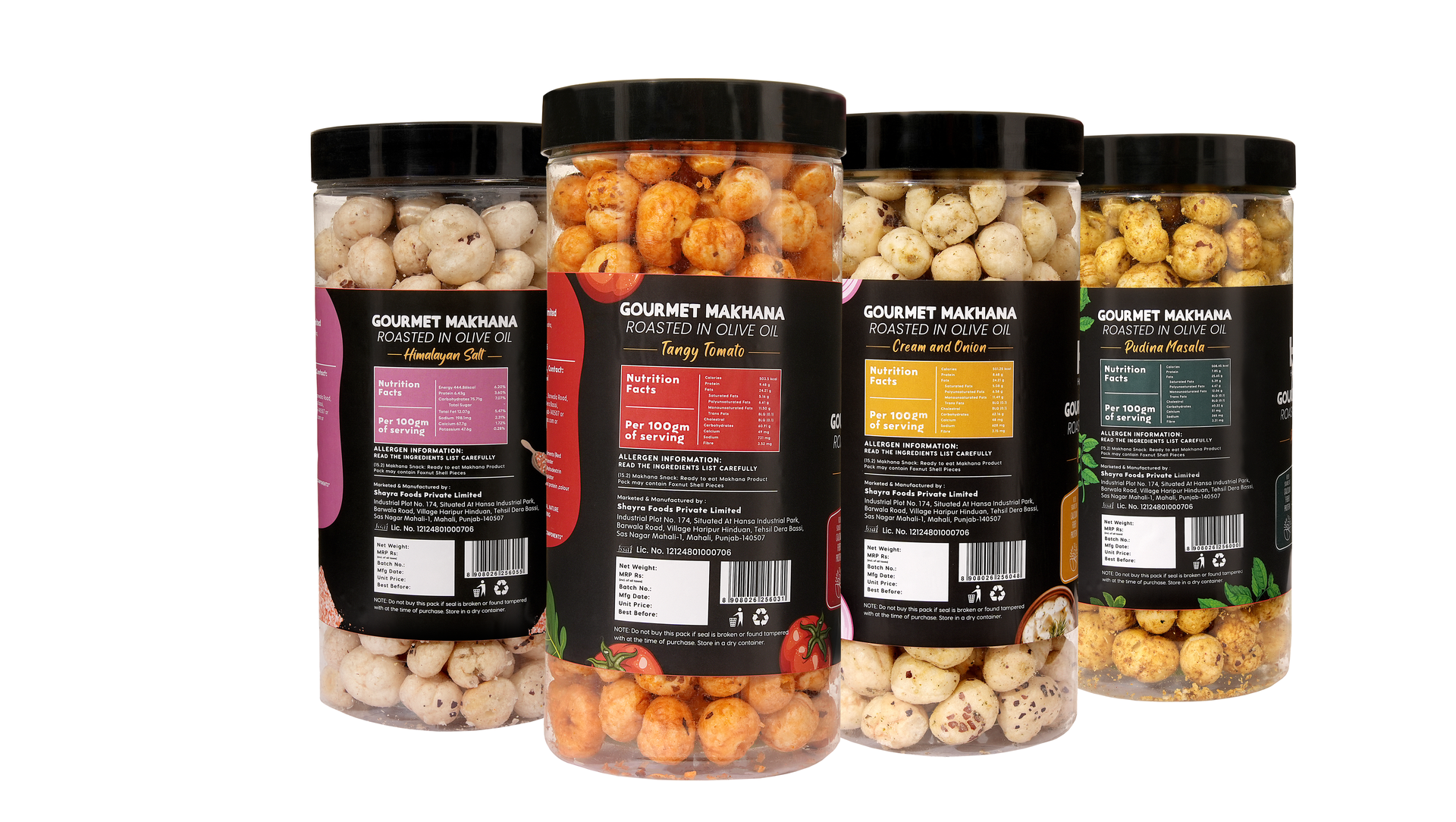 Raw Makhana - Pack of 5 – Healthy Roasted Makhana Snack