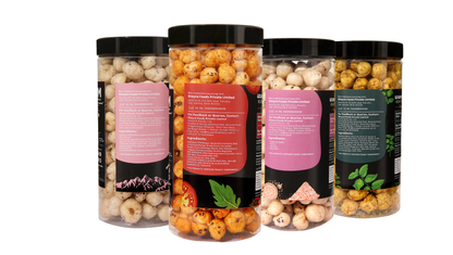 Raw Makhana - Pack of 5 – Healthy Roasted Makhana Snack