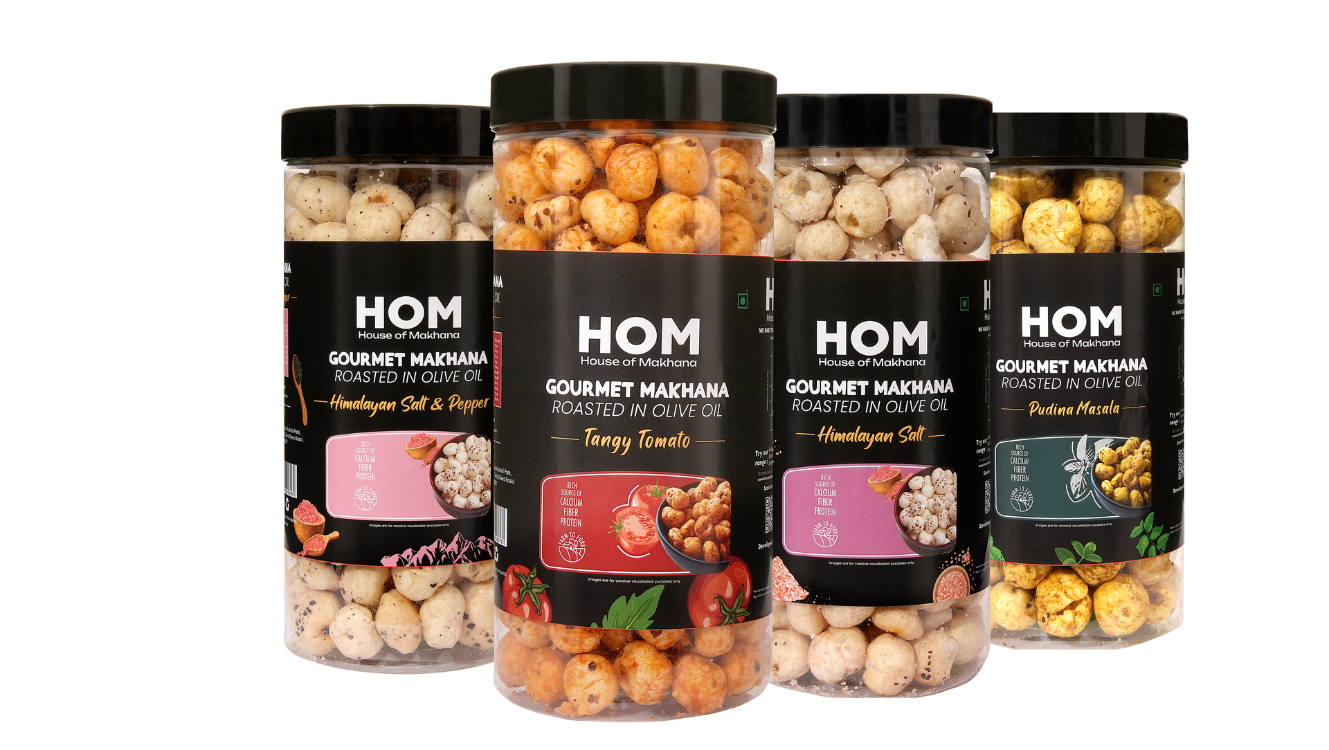 Raw Makhana - Pack of 5 – Healthy Roasted Makhana Snack