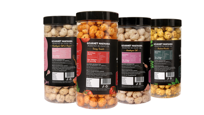 Raw Makhana - Pack of 5 – Healthy Roasted Makhana Snack