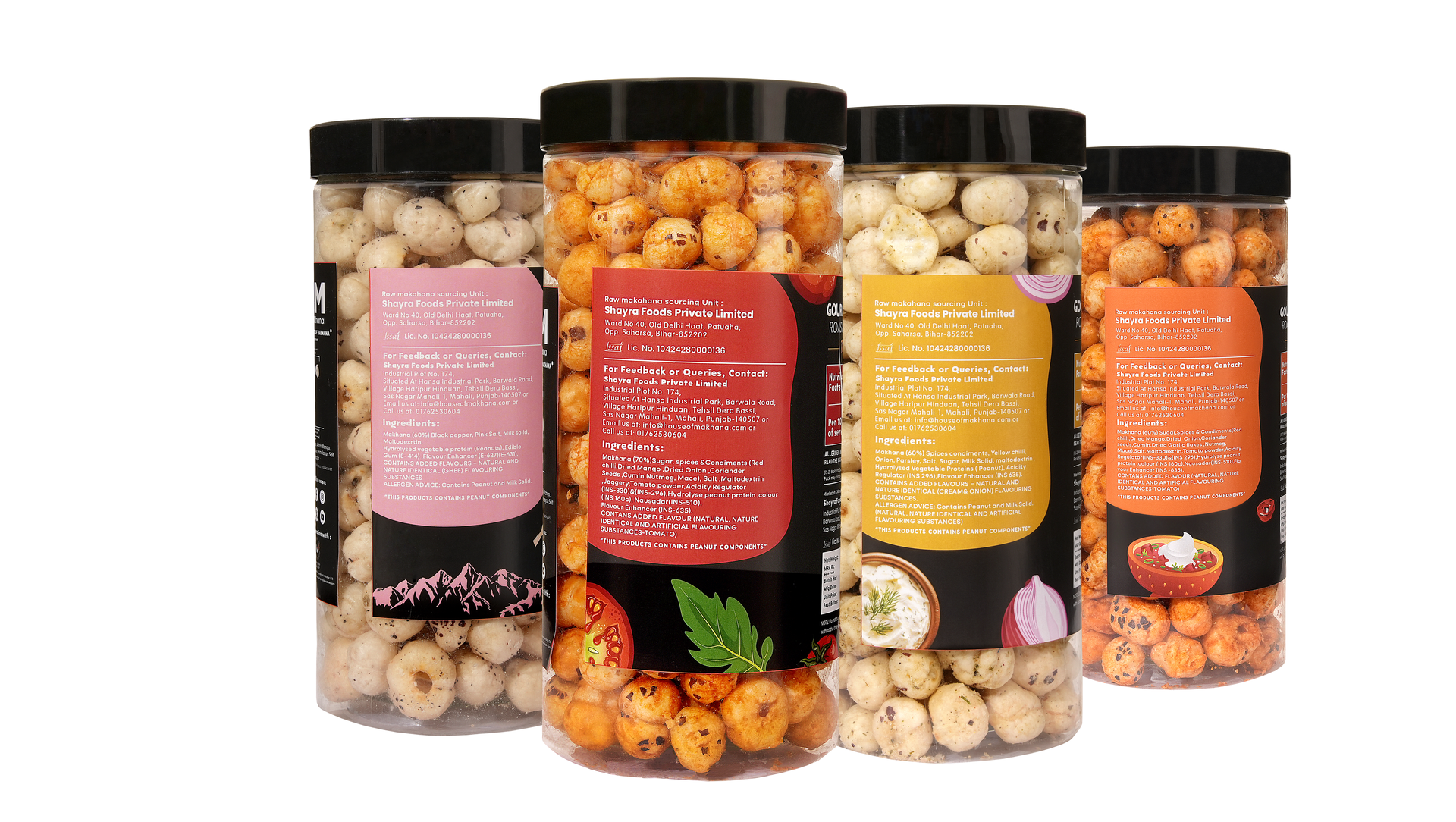 Raw Makhana - Pack of 5 – Healthy Roasted Makhana Snack