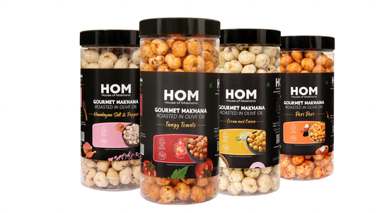 Raw Makhana - Pack of 5 – Healthy Roasted Makhana Snack