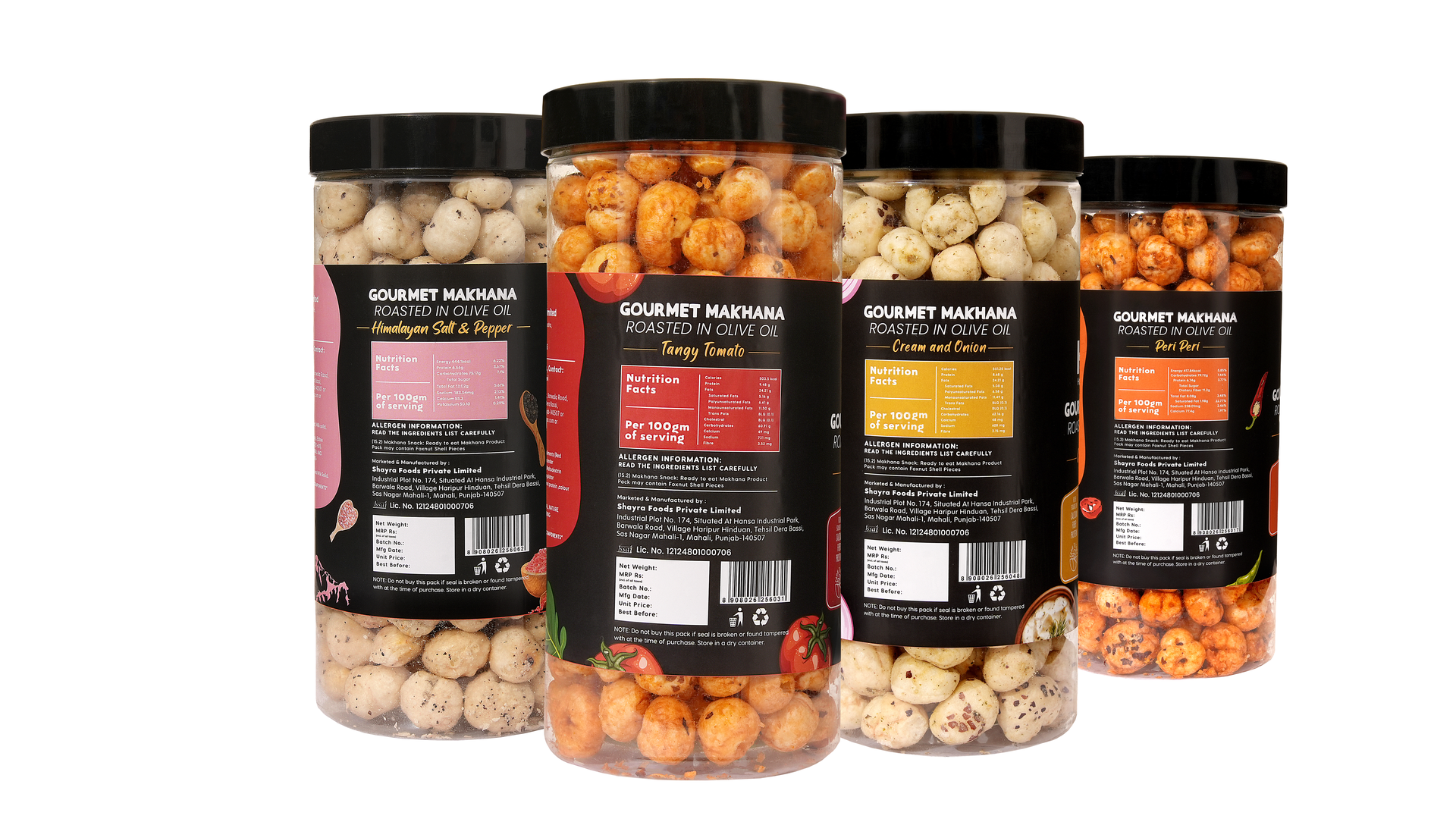 Raw Makhana - Pack of 5 – Healthy Roasted Makhana Snack