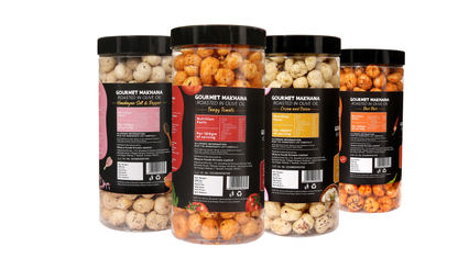 Raw Makhana - Pack of 5 – Healthy Roasted Makhana Snack