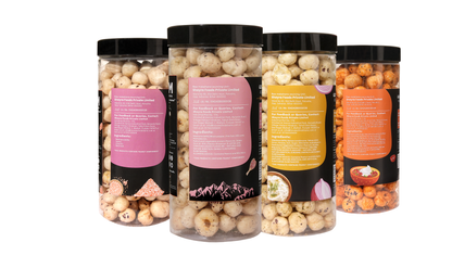 Raw Makhana - Pack of 5 – Healthy Roasted Makhana Snack