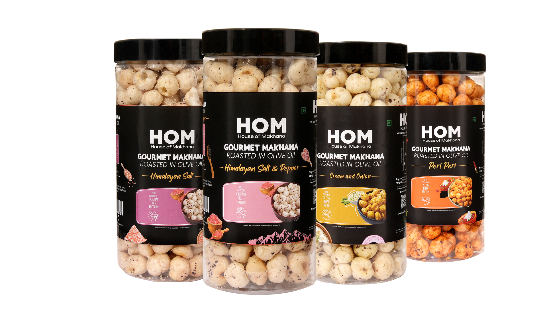 Raw Makhana - Pack of 5 – Healthy Roasted Makhana Snack
