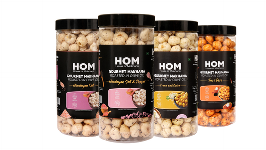 Raw Makhana - Pack of 5 – Healthy Roasted Makhana Snack