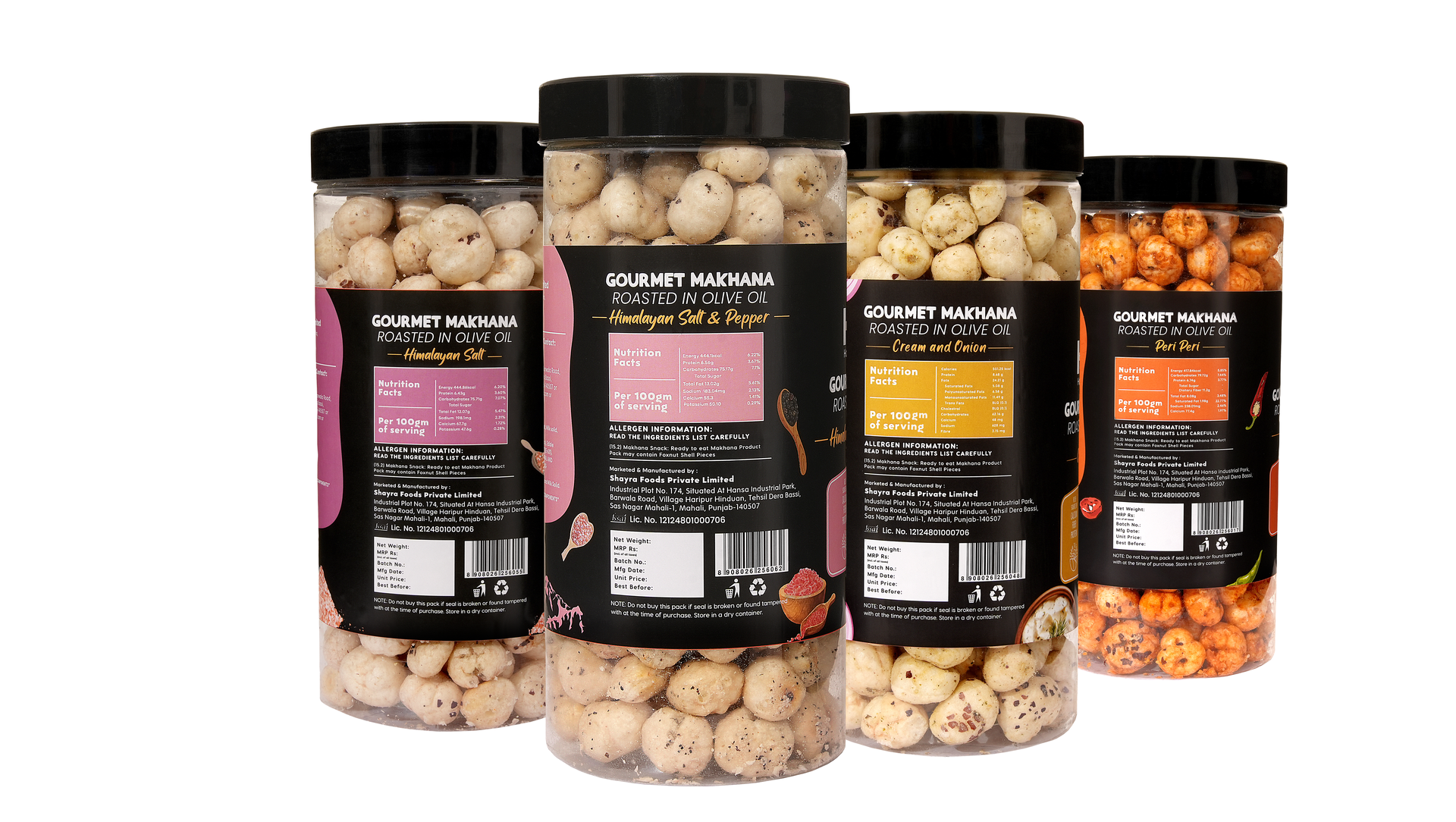 Raw Makhana - Pack of 5 – Healthy Roasted Makhana Snack