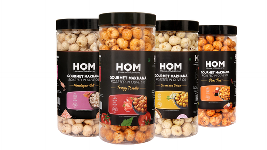 Raw Makhana - Pack of 5 – Healthy Roasted Makhana Snack