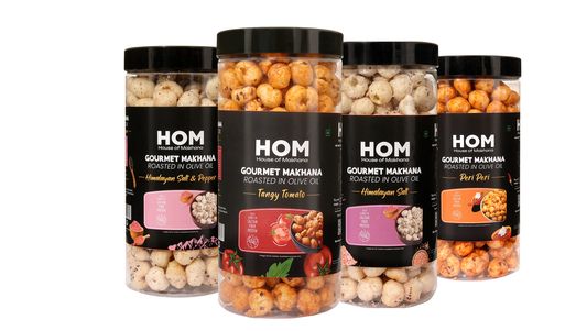 Raw Makhana - Pack of 5 – Healthy Roasted Makhana Snack