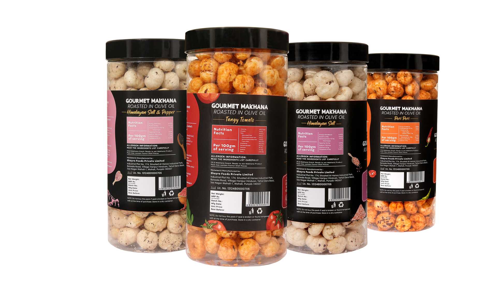 Raw Makhana - Pack of 5 – Healthy Roasted Makhana Snack