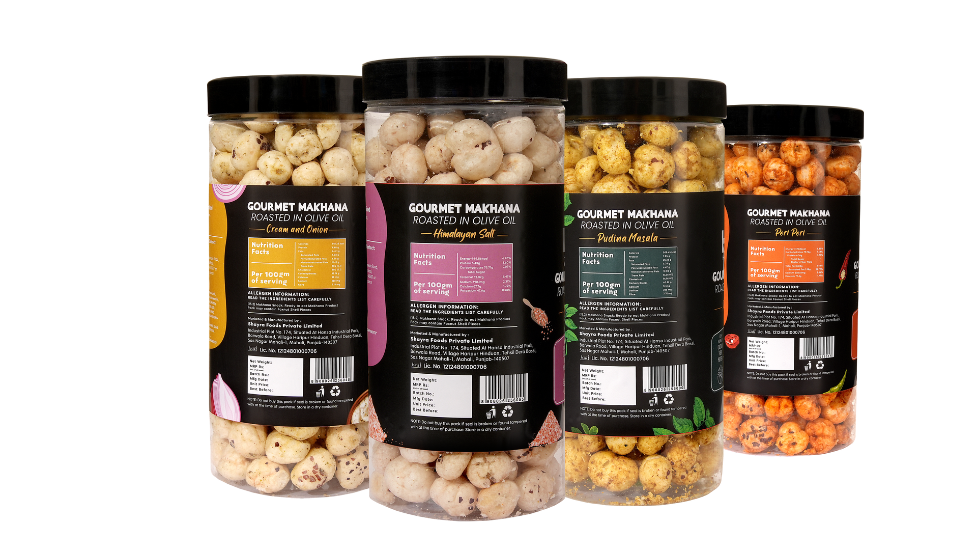 Raw Makhana - Pack of 5 – Healthy Roasted Makhana Snack