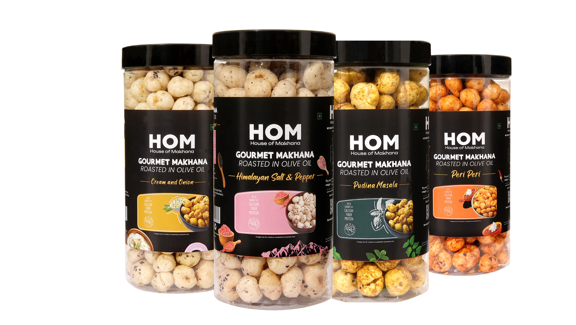 Raw Makhana - Pack of 5 – Healthy Roasted Makhana Snack