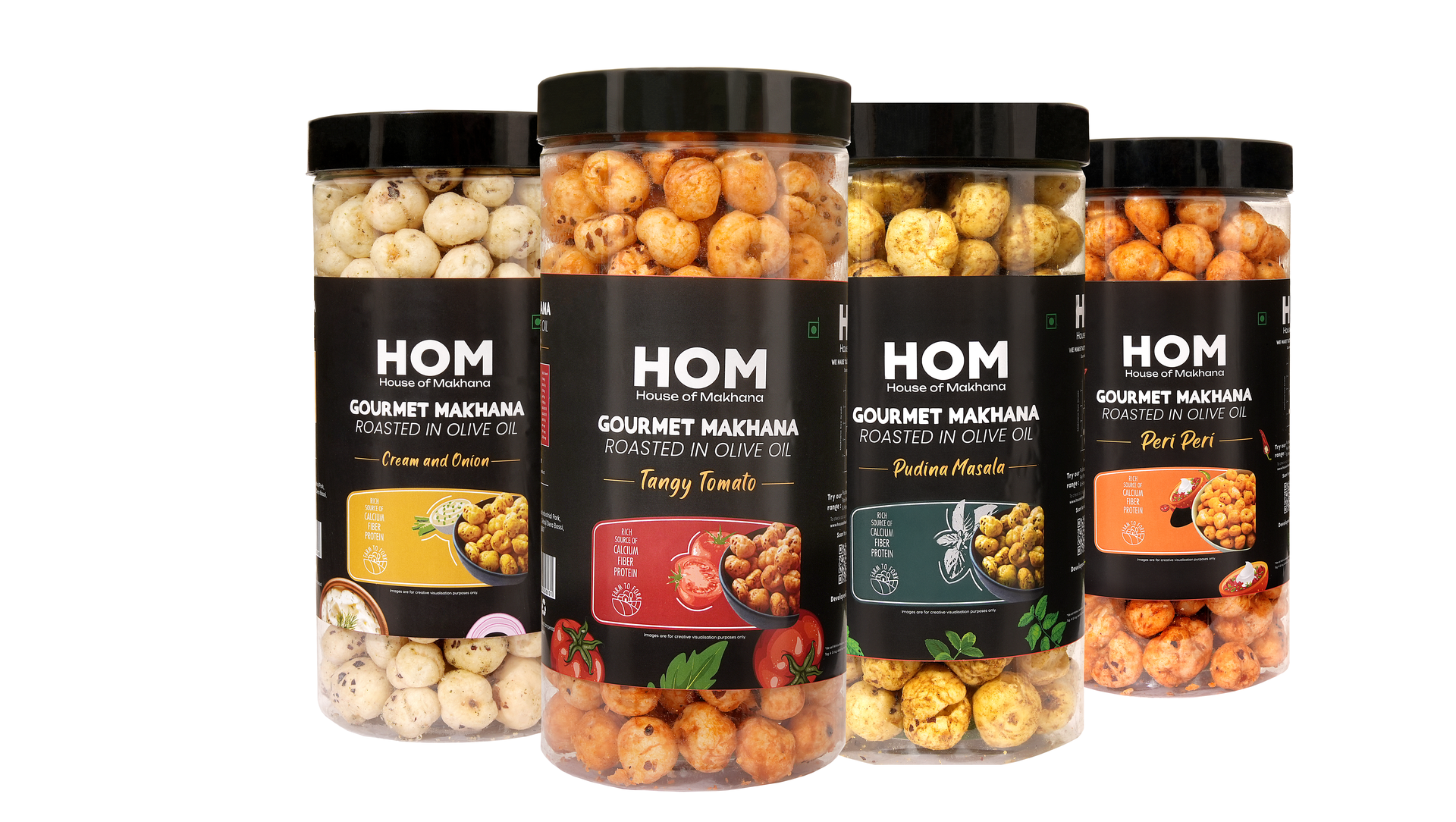 Raw Makhana - Pack of 5 – Healthy Roasted Makhana Snack