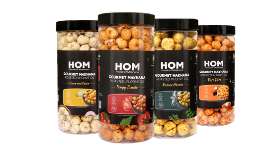 Raw Makhana - Pack of 5 – Healthy Roasted Makhana Snack
