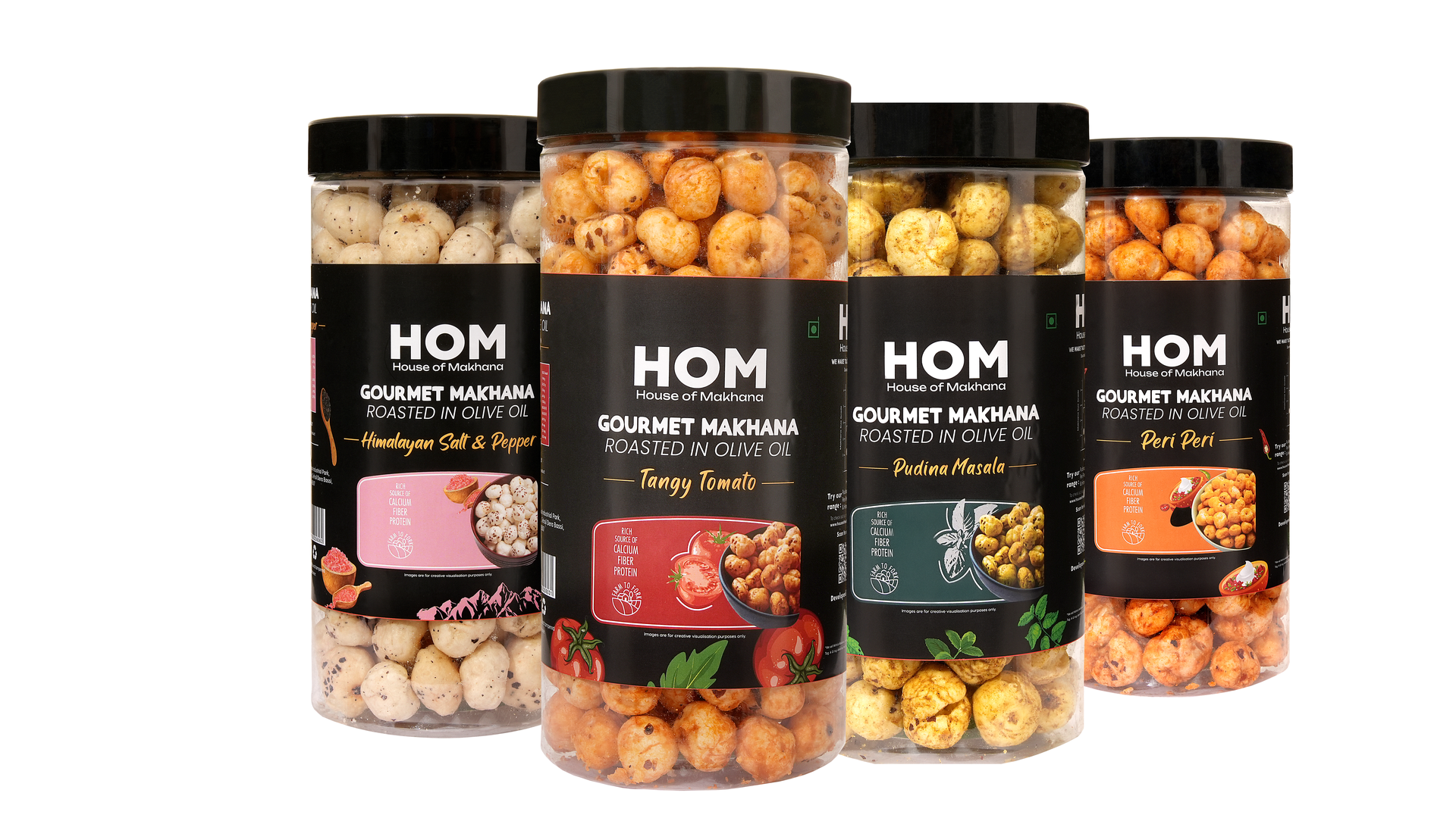 Raw Makhana - Pack of 5 – Healthy Roasted Makhana Snack