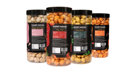 Raw Makhana - Pack of 5 – Healthy Roasted Makhana Snack