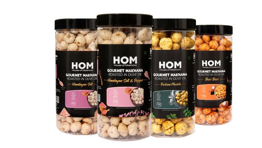 Raw Makhana - Pack of 5 – Healthy Roasted Makhana Snack