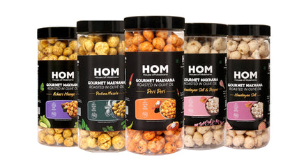 Raw Makhana - Pack of 5 – Healthy Roasted Makhana Snack