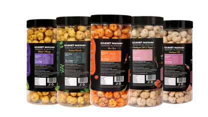 Raw Makhana - Pack of 5 – Healthy Roasted Makhana Snack