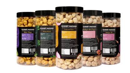 Jar Combo - Pack of 5 (Achari Mango, Mint, Cream & Onion, Himalayan Salt, Himalayan Salt & Pepper)