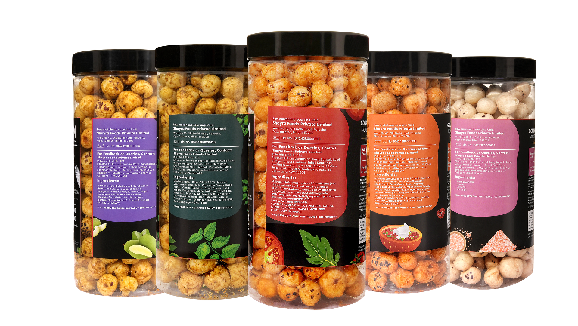 Raw Makhana - Pack of 5 – Healthy Roasted Makhana Snack