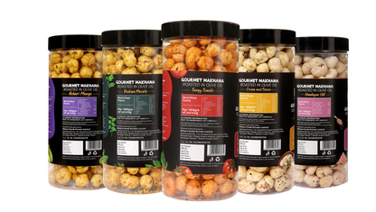Jar Combo - Pack of 5 (Achari Mango, Mint, Cream & Onion, Himalayan Salt, Tangy Tomato)