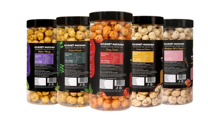 Raw Makhana - Pack of 5 – Healthy Roasted Makhana Snack