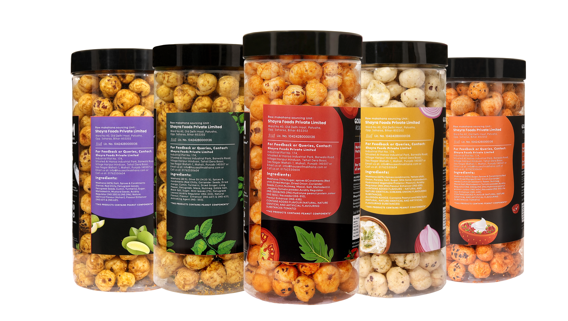 Raw Makhana - Pack of 5 – Healthy Roasted Makhana Snack