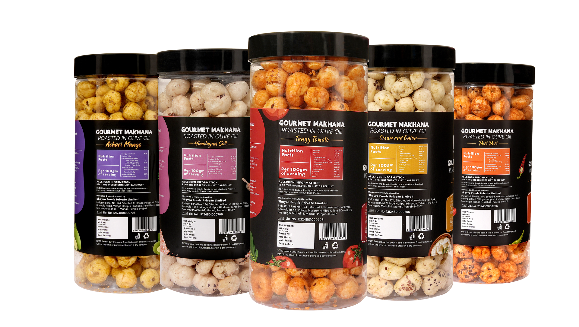 Raw Makhana - Pack of 5 – Healthy Roasted Makhana Snack