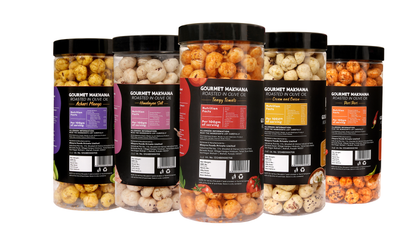 Raw Makhana - Pack of 5 – Healthy Roasted Makhana Snack