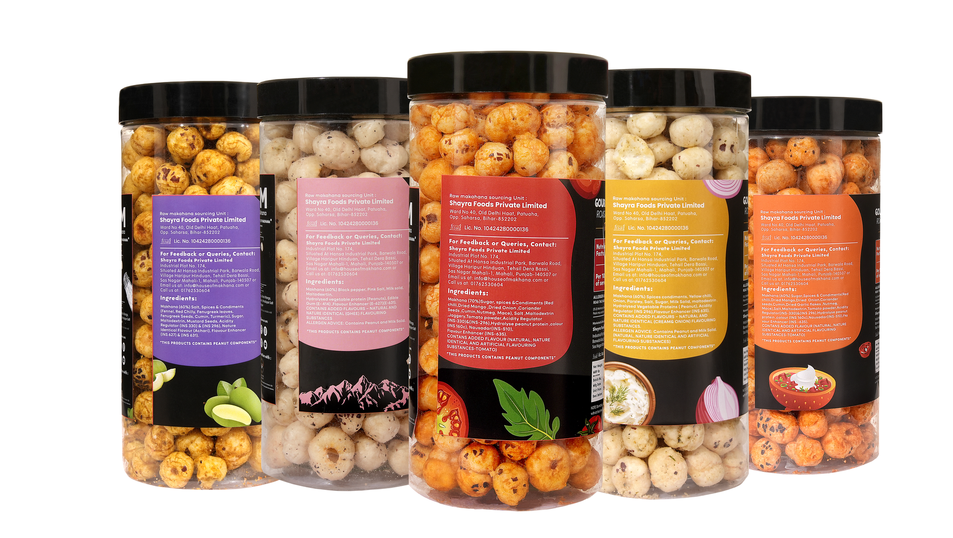 Raw Makhana - Pack of 5 – Healthy Roasted Makhana Snack