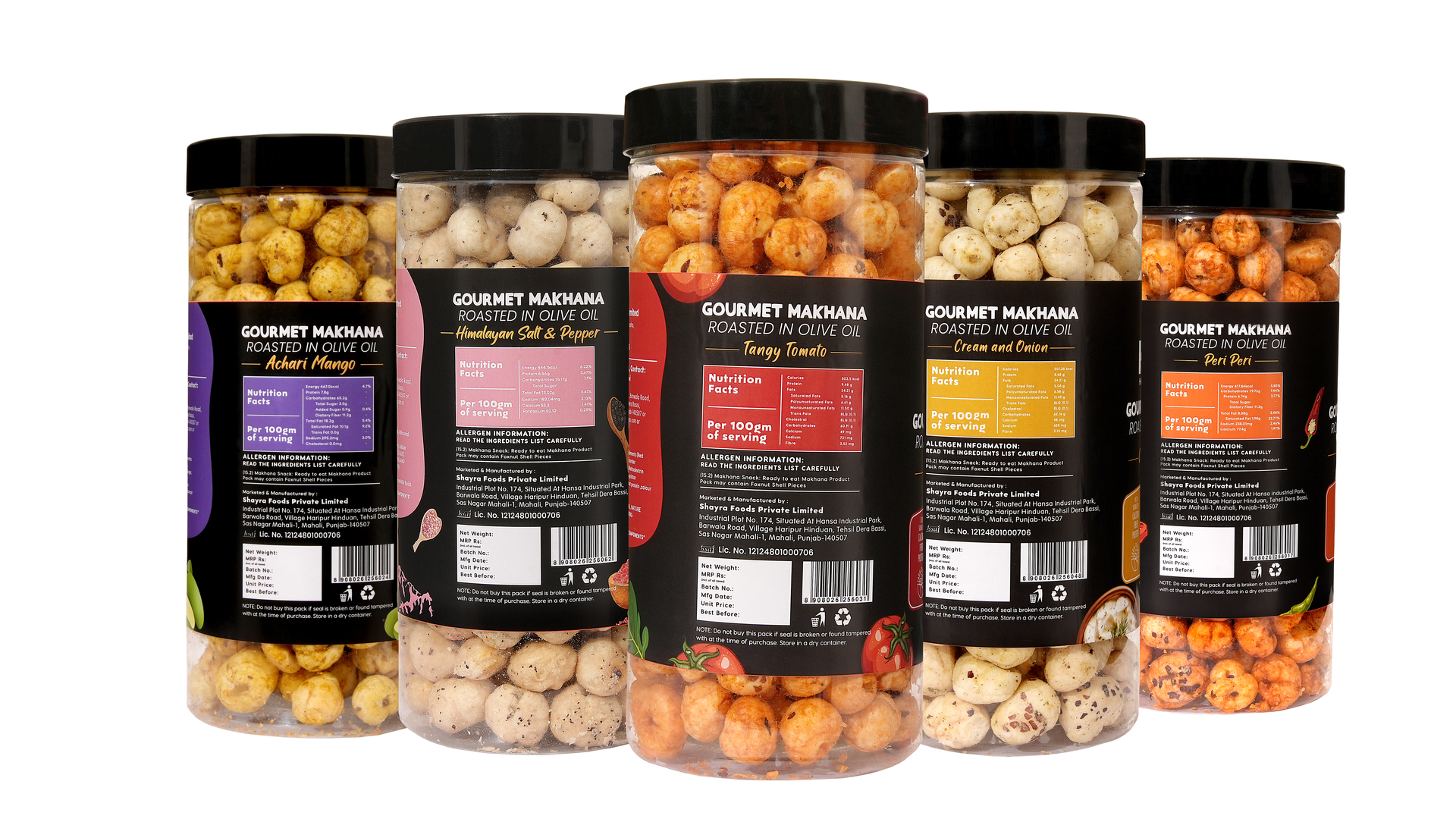 Raw Makhana - Pack of 5 – Healthy Roasted Makhana Snack