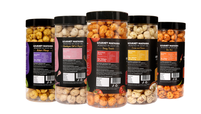 Raw Makhana - Pack of 5 – Healthy Roasted Makhana Snack