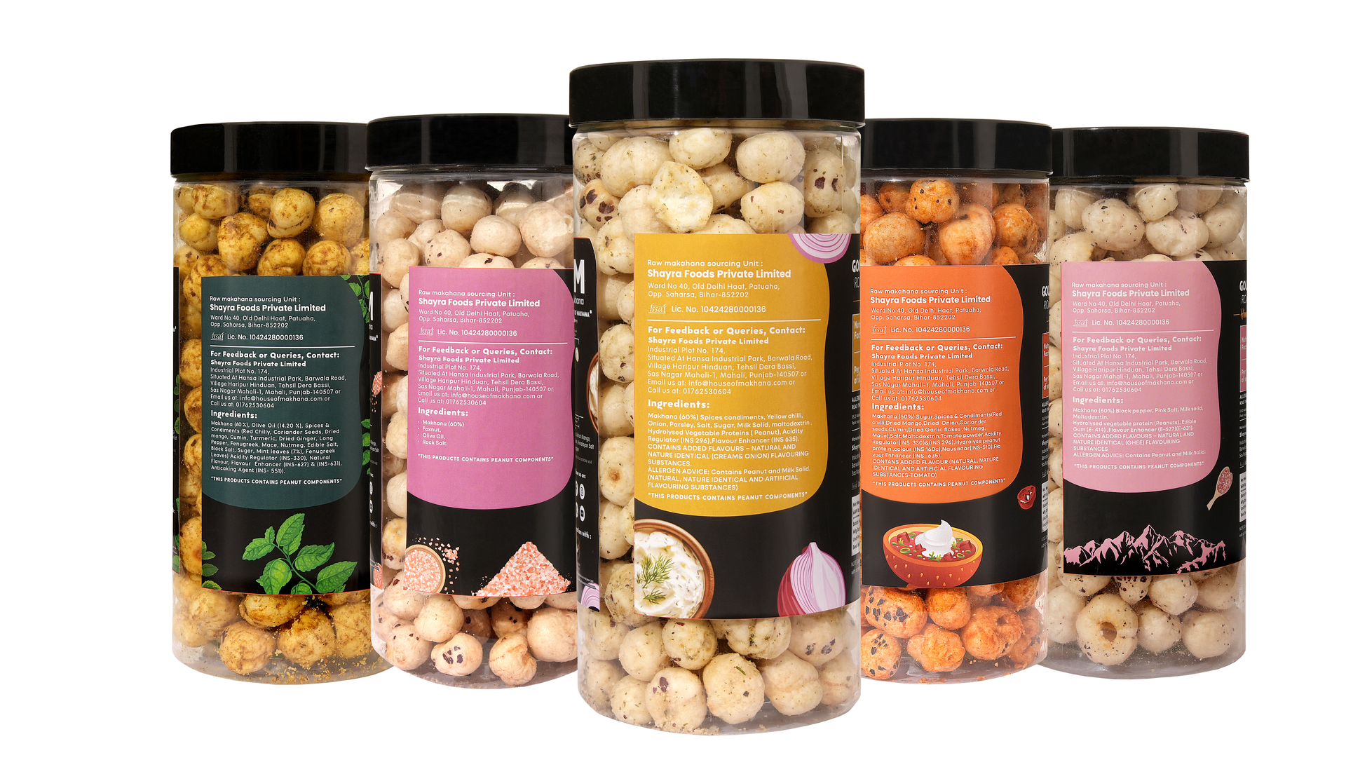 Raw Makhana - Pack of 5 – Healthy Roasted Makhana Snack