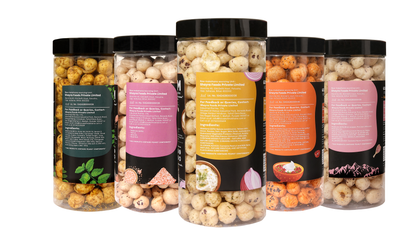 Raw Makhana - Pack of 5 – Healthy Roasted Makhana Snack