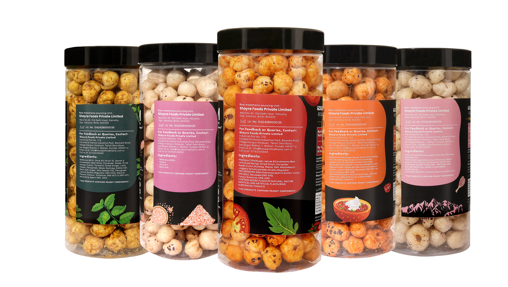 Raw Makhana - Pack of 5 – Healthy Roasted Makhana Snack