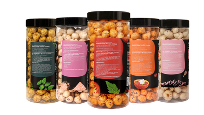 Raw Makhana - Pack of 5 – Healthy Roasted Makhana Snack