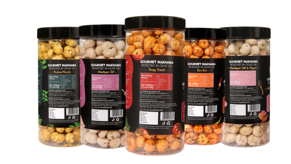 Raw Makhana - Pack of 5 – Healthy Roasted Makhana Snack