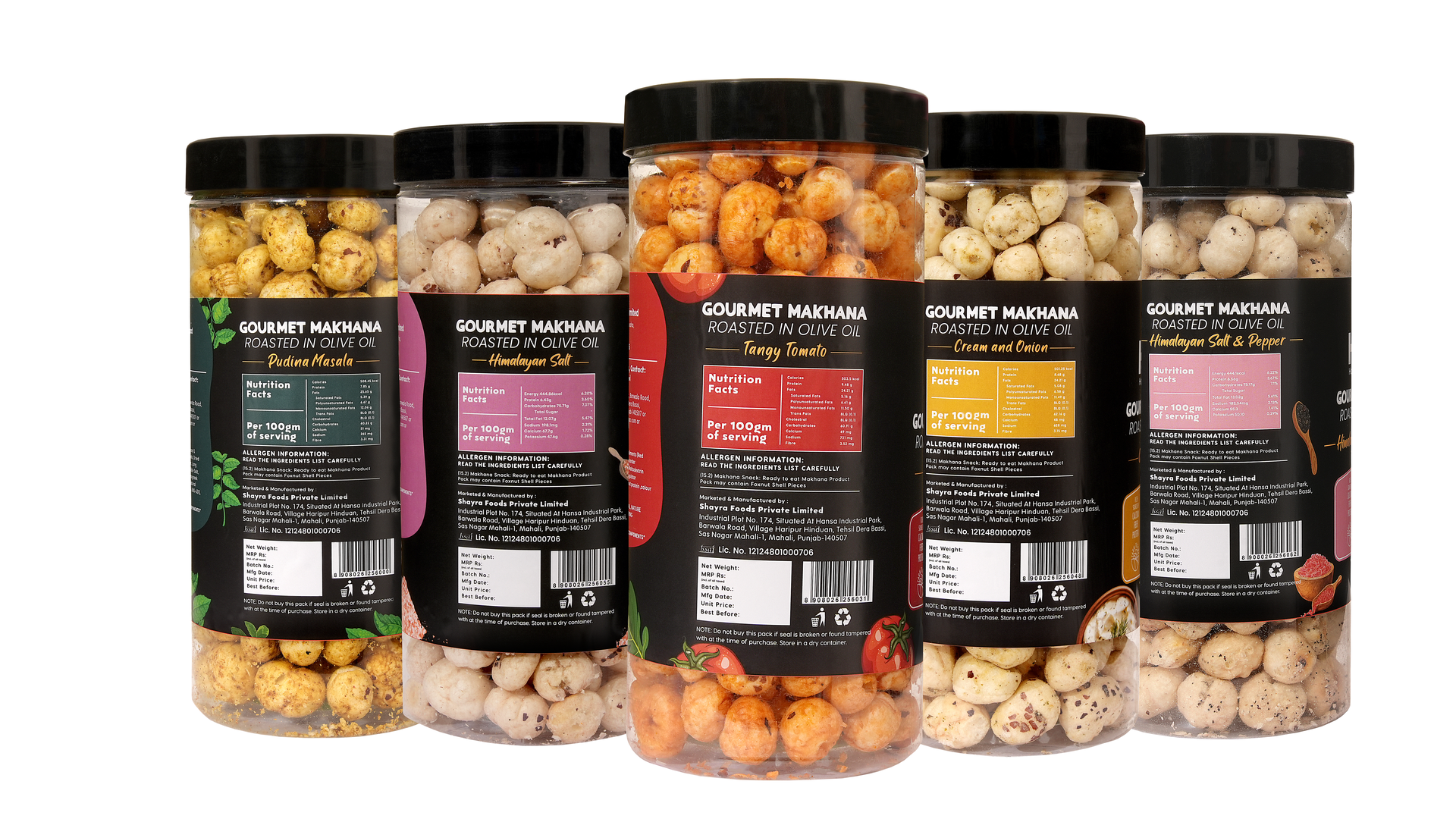 Raw Makhana - Pack of 5 – Healthy Roasted Makhana Snack