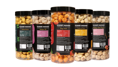 Raw Makhana - Pack of 5 – Healthy Roasted Makhana Snack