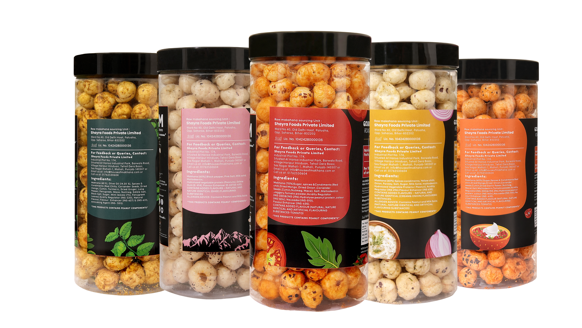 Raw Makhana - Pack of 5 – Healthy Roasted Makhana Snack