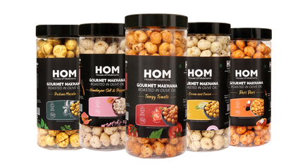 Raw Makhana - Pack of 5 – Healthy Roasted Makhana Snack