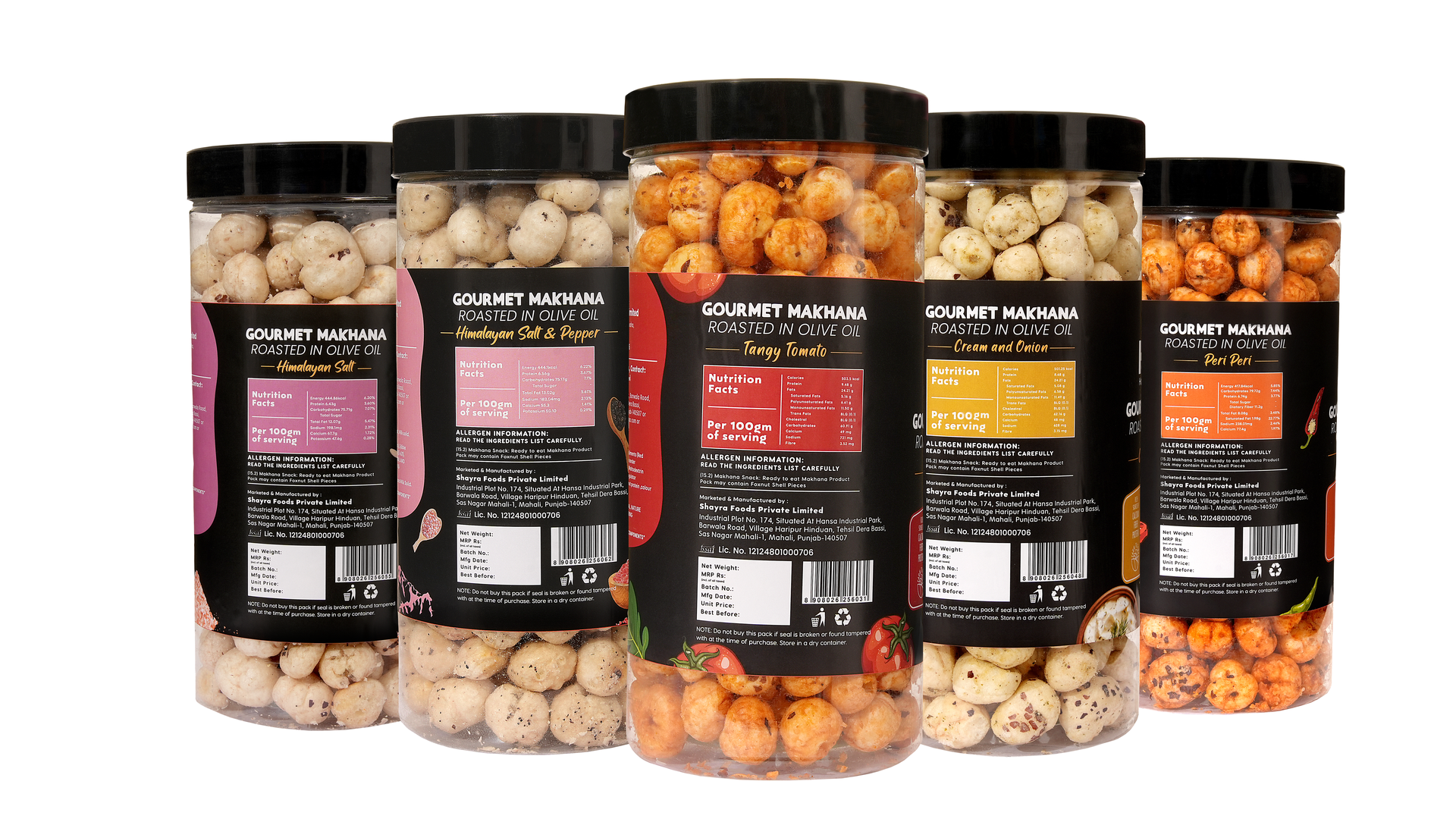 Raw Makhana - Pack of 5 – Healthy Roasted Makhana Snack