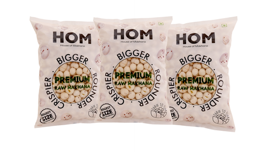 Raw Makhana - Pack of 3
