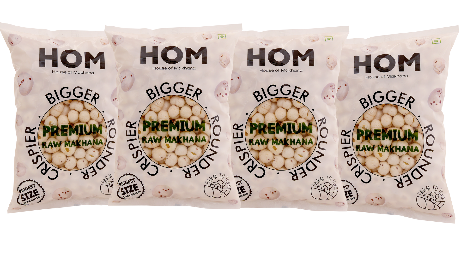 Raw Makhana - Pack of 4